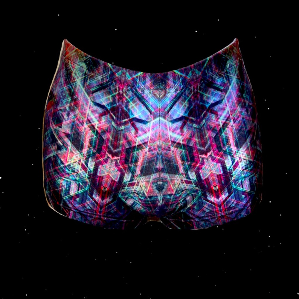 THE HEADSPACE - Spandex Shorts Trippy Lion